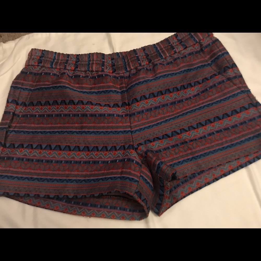 Striped J Crew Shorts